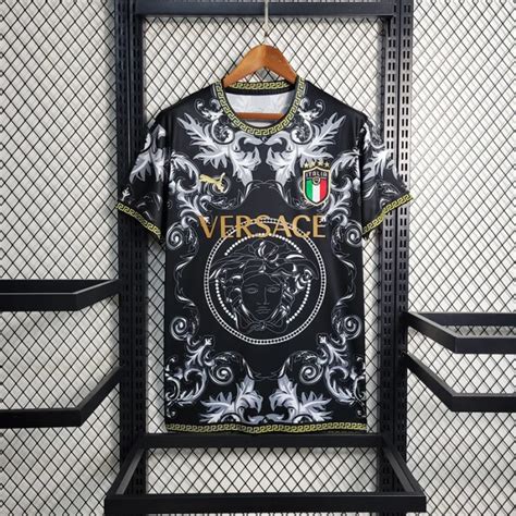 italy x versace black|ITALY x VERSACE Concept Kit Black – Footjerseys.